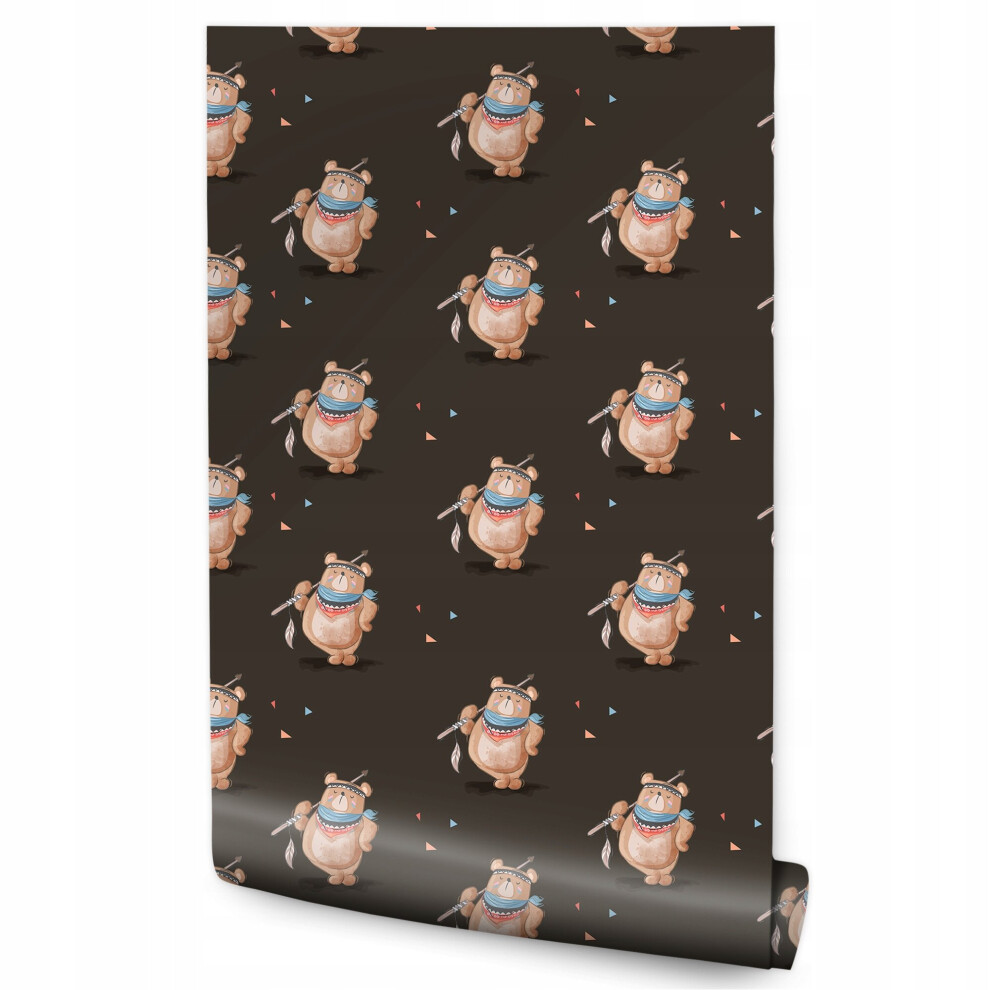 Carta Da Parati Per Bambini Orsi Indiani Orsi