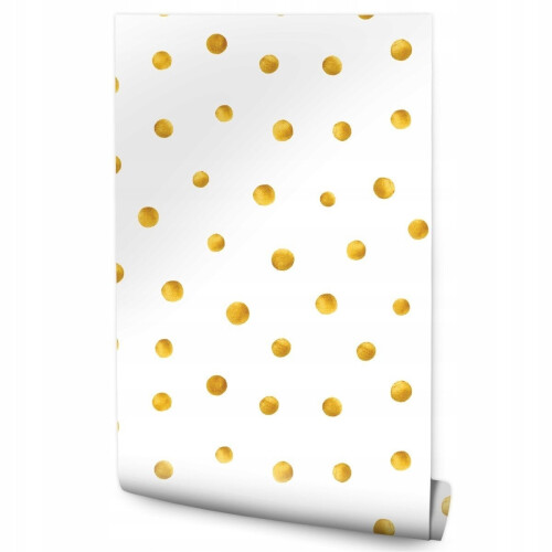 Papel de parede delicado pintado com pontos