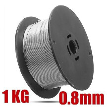 0,8 mm / 0,035" 304 ruostumatonta terästä juoksutonta mig-hitsauslanka 1 kg rulla