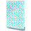 Papel de parede Folhas turquesas Aquarela 1