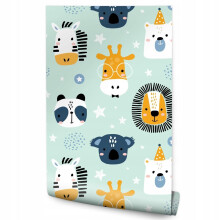 Papel de parede infantil, largura 53 cm