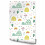 Papel de parede para crianças flores arco-íris nuvens 1