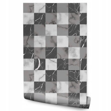 Papel de parede Padrão modernista de mármore de cratera