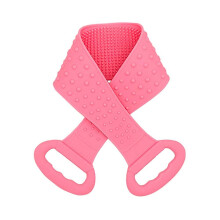 Brosse à récurer en silicone pour le corps et le dos