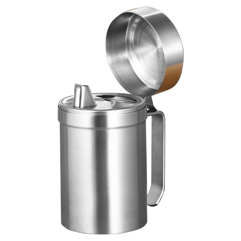 Bouteille distributrice d'huile d'olive en acier inoxydable, distributeur d'huile de cuisine étanche, distributeur