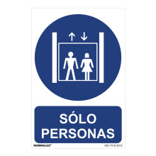 Teline akryylituotteille Normaluz Sólo persona PVC (30 x 40 cm)