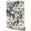 Papel de parede para quarto com flores tropicais em preto e branco 1