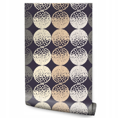 Papel de parede para sala de estar decoração com bolinhas marrons bolinhas bolinhas bolinhas