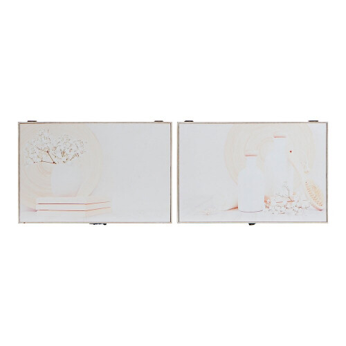Skrinka na kľúče DKD Home Decor, 2 ks