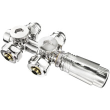 set multiblocco per il collegamento di radiatori attacco con termostato 50mm angolo di accessori di riscaldamento