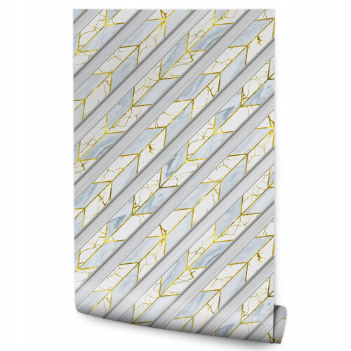 Papel de parede para quarto MARMUR Listras Decoração Abstrata
