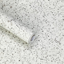 Adesivos de parede de 3 metros de terrazzo para quarto e sala de estar, papel de parede de PVC, murais,