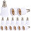 Hetang Yuese Lot de 15 adaptateurs de douille E14-E27 pour ampoules LED 1