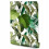 Papel de parede com folhas tropicais verdes para sala de jantar 1