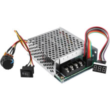 Controlador de velocidade do motor DC, DC10V-55V PWM Controlador de velocidade do motor DC escovado