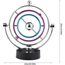 Elektronická hojdačka Guľôčkový stôl Perpetual Motion Fyzikálna veda Hračka Umenie Globe Newtonovo kyvadlo