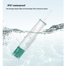 Irrigador oral portátil, irrigador oral sem fio, grande capacidade de 350 ml, irrigador oral recarregável