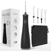 Sonic Water Flosser, fio dental portátil, recarregável, três modos e quatro bicos