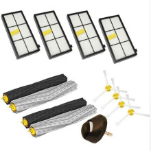 iRobot Roomba 800 (870 880 980) set volante + spazzola di estrazione + 4 filtri HEPA + sostituzione spazzola laterale