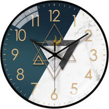 Orologio da parete rotondo al quarzo silenzioso moderno da 30 cm, per soggiorno, camera da letto, cucina, casa,