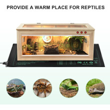 Esterilla térmica para germinación de plántulas y mascotas, almohadilla térmica hidropónica para plantas de reptiles