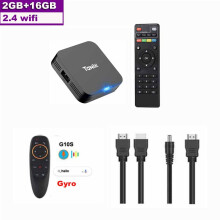 Tanix Tx1 Android 10.0 Allwinner H313 Quad Core 4K Hdr Mini Game Tv Stick 2.4G Wifi R_2GB 16GB G10S,
