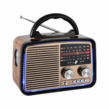 Ricevitore radio portatile, radio SW a banda completa, altoparlante wireless Bluetooth FM