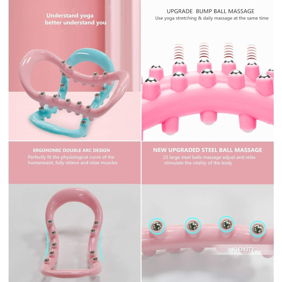 Cercle de yoga, massage, pilates, fitness, cercle magique, équipement pour le cou, accessoires pour le dos et