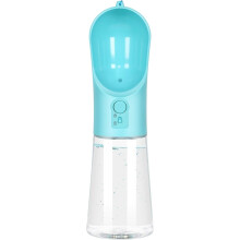 Bottiglia d'acqua per cani, portatile, a prova di perdite, dispenser d'acqua per cani, leggera, da viaggio, per