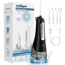 Irrigador oral sem fio, irrigador oral, irrigador oral, recarregável, à prova d'água IPX7, 5 modos de