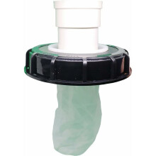 Filtro per tappo IBC in nylon lavabile con tappo per serbatoio di acqua piovana IBC 1000L DN 75 in feltro agugliato