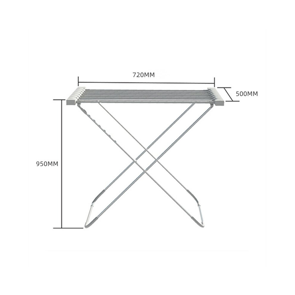 Sèche-linge électrique pliable, sèche-serviettes d'intérieur pour vêtements de bébé, sèche-linge chauffant (K80)