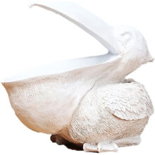 Dekorácie modelu Pelican, jedinečný realistický dizajn Big Mouth, Vintage dekorácie Pelican pre domácu