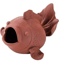 Cinzeiro de cerâmica Cinzeiro Goldfish Cinzeiro à prova de vento Desodorante Cinzeiro à prova de vento