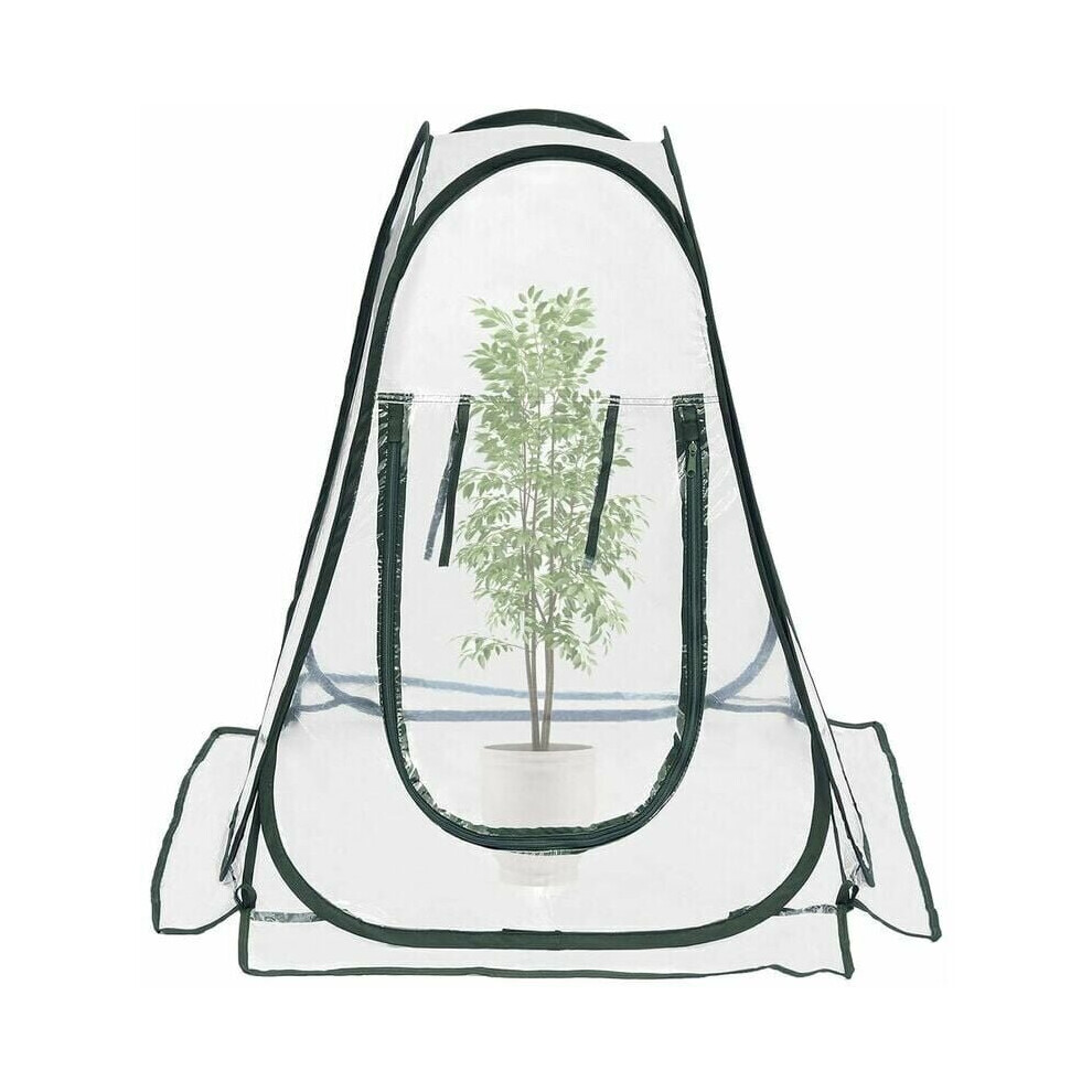 Serre de culture en PVC intérieur ou extérieur, mini serre de jardin portable, dimensions 70 x 70 x 80 cm