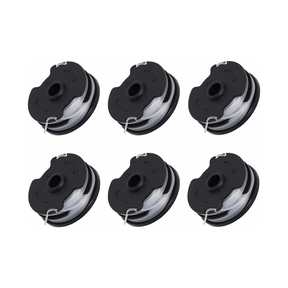 Lot de 6 bobines de rechange pour débroussailleuse sans fil Parkside PRTA 20-Li C3 IAN351753