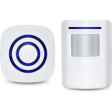 Campanello, sensore di movimento wireless per porte aziendali, campanello intelligente per visitatori, allarme