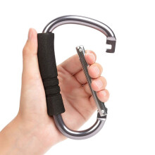 Ganci per passeggino, confezione da 2, comodi ganci organizer per borse, pannolini, vestiti