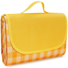 Esterilla de picnic para acampar, manta de playa, portátil, plegable, gruesa, impermeable, accesorio de senderismo