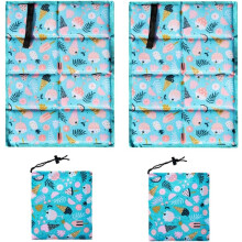 Esterilla plegable para exteriores, esterilla de playa plegable, esterilla impermeable para acampar, senderismo