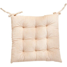 Cojín de silla Cojines de silla, cojín de terciopelo grueso, cojín de silla de jardín suave y cómodo