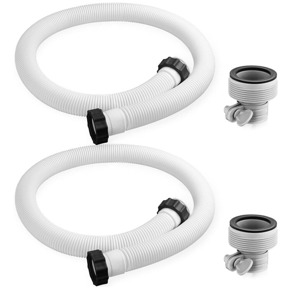 Raccord de tuyau de pompe de filtration de 1,5" pour tuyau de remplacement de piscine hors sol de 59" de long