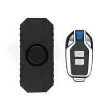 Kit de sistema de segurança para bicicleta elétrica de 150 dB à prova d'água com controle remoto sem