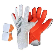 Luvas de Goleiro Kelanduo Látex Futebol Goleiro Profissional Adultos Crianças Brancas, 7