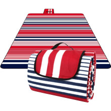 Coperta da picnic pieghevole portatile impermeabile 200x200 cm, strato singolo, impermeabile per campeggio e giardino