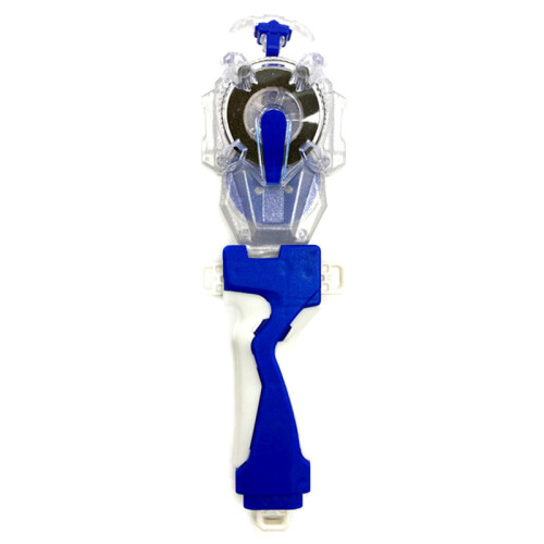 (Esquerda Spark-Azul) Explosão Sparking Grip Handle Bey L / R String Ruler Launcher Superking Spinning