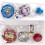 (Cosmo e Erase) Tomy Burst B-153 Cosmo Dragon e Erase Fafnir SEM CAIXA 1