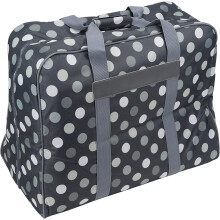 Bolsa de costura XL Lunares 52 x 42 x 27 cm Bolsa de transporte y almacenamiento estable en varios colores modernos