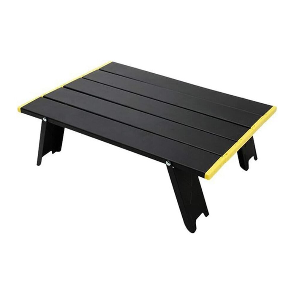 Table de camping pliante portable en aluminium, table de plage pliante, mini table de pique-nique pliante compacte