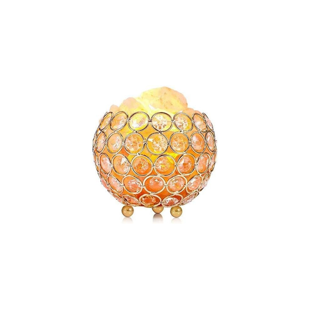 Mini lampe de bureau en cristal de sel de l'Himalaya, veilleuse pour spa, yoga, chambre à coucher